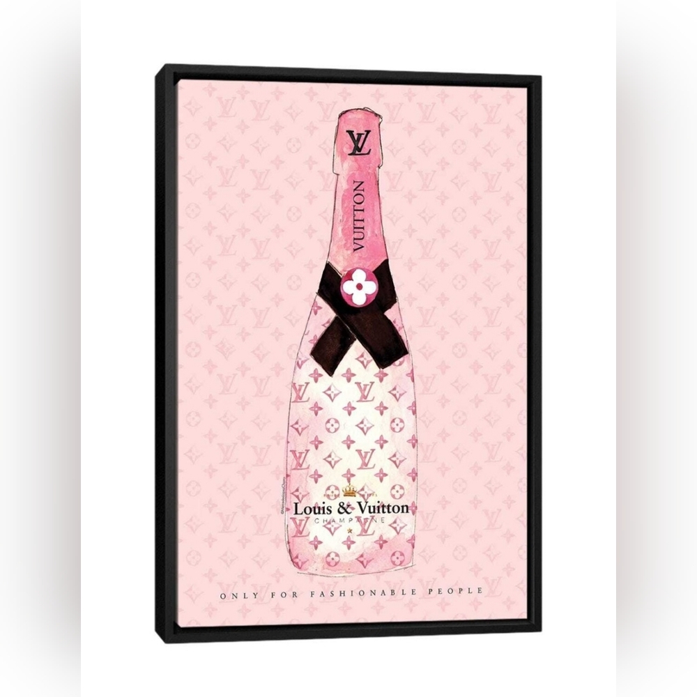 Louis Vuitton 8 1/2"x11" Framed Wall Art